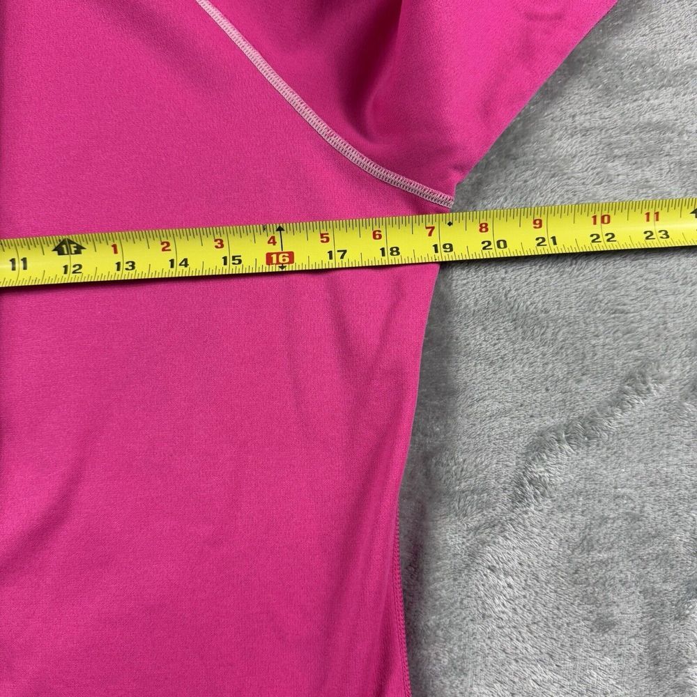 Nike Therma-fit Hoodie Womens Small Pink Swoosh Pullover Thumbholes Fleece - Picture 11 of 14